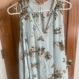 Free People tunic dress with pockets size S